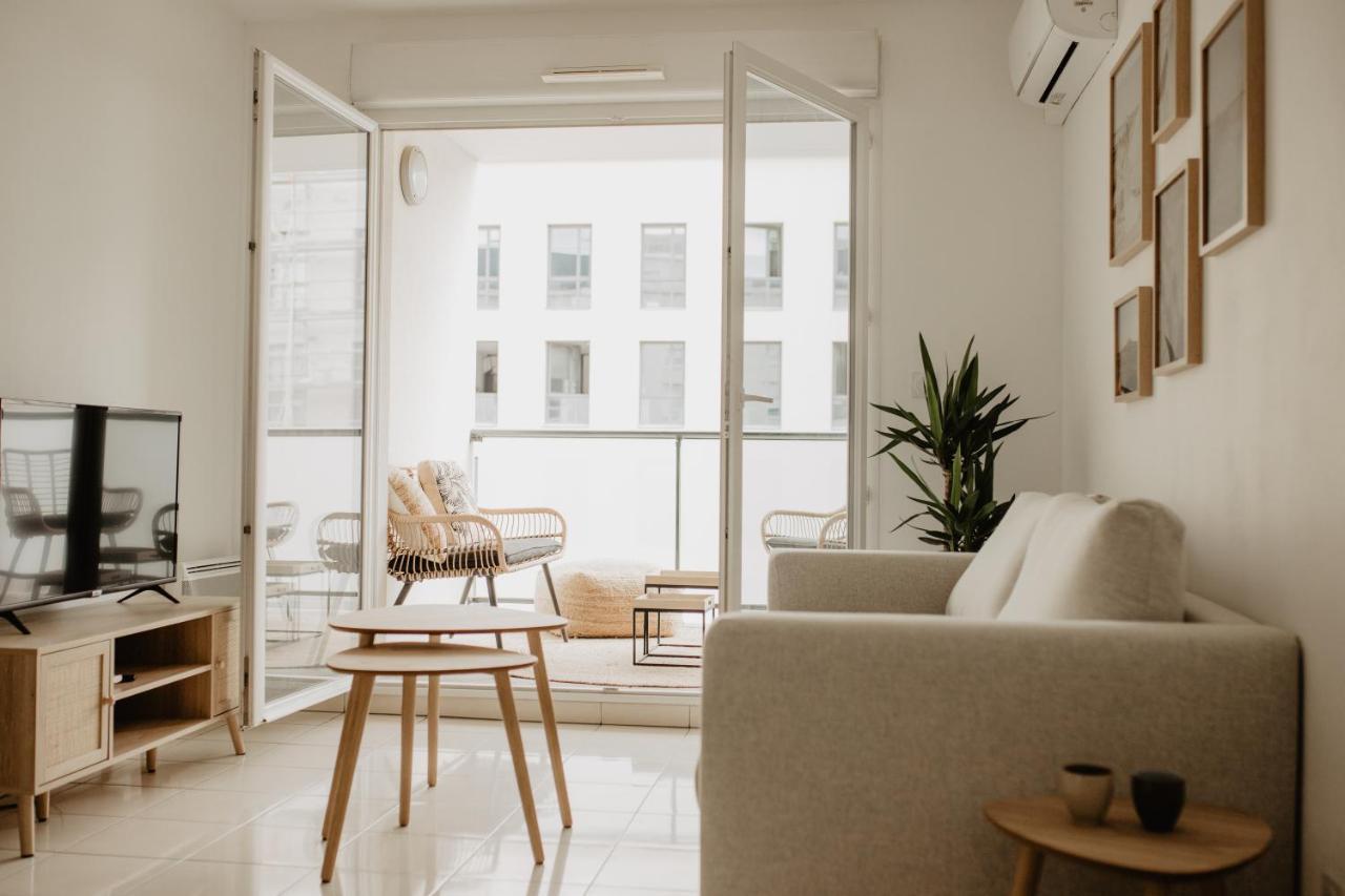 Bel Appartement Climatise Avec Place De Parking Marsilia Exterior foto